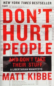 Don't Hurt People and Don't Take Their Stuff