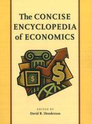 Concise Encyclopedia of Economics